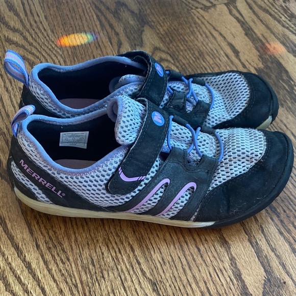 Trail Glove Kids Lavender Lustre  Merrell barefoot shoes, size 3.5. Great cond - Picture 4 of 14